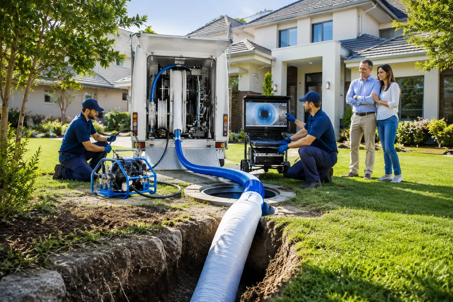 Local Pipe Relining services in West Newton, IN
